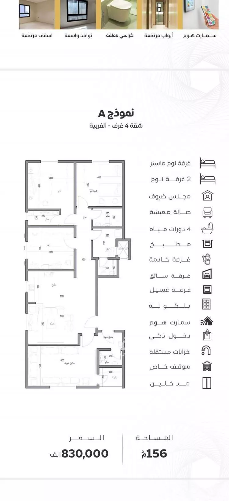 شقة للبيع في شارع عباس الحلواني, حي الروضة, مدينة جدة, منطقة مكة المكرمة صورة 3