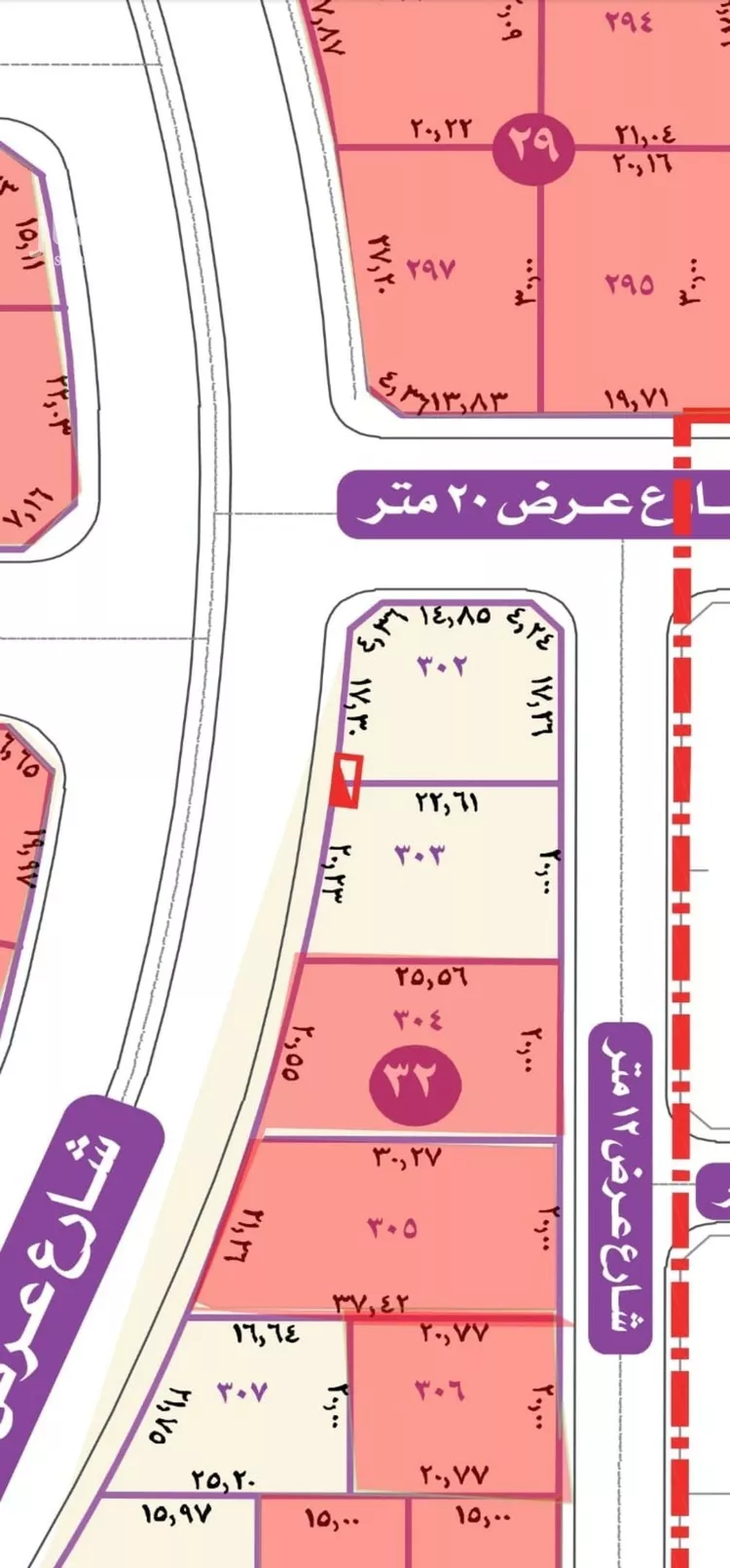 أرض للبيع في شارع رباح بن أبي معروف, حي النرجس, مدينة الرياض, منطقة الرياض صورة 2