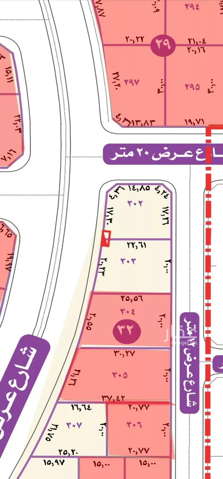 أرض للبيع في شارع رباح بن أبي معروف, حي النرجس, مدينة الرياض, منطقة الرياض صورة 2