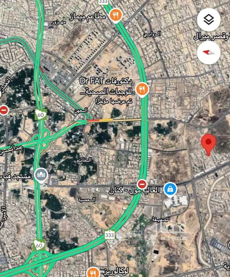 أرض للبيع في شارع علي ابن جابر الدباج, حي السد, مدينة المدينه المنوره, منطقة المدينة المنورة صورة 4