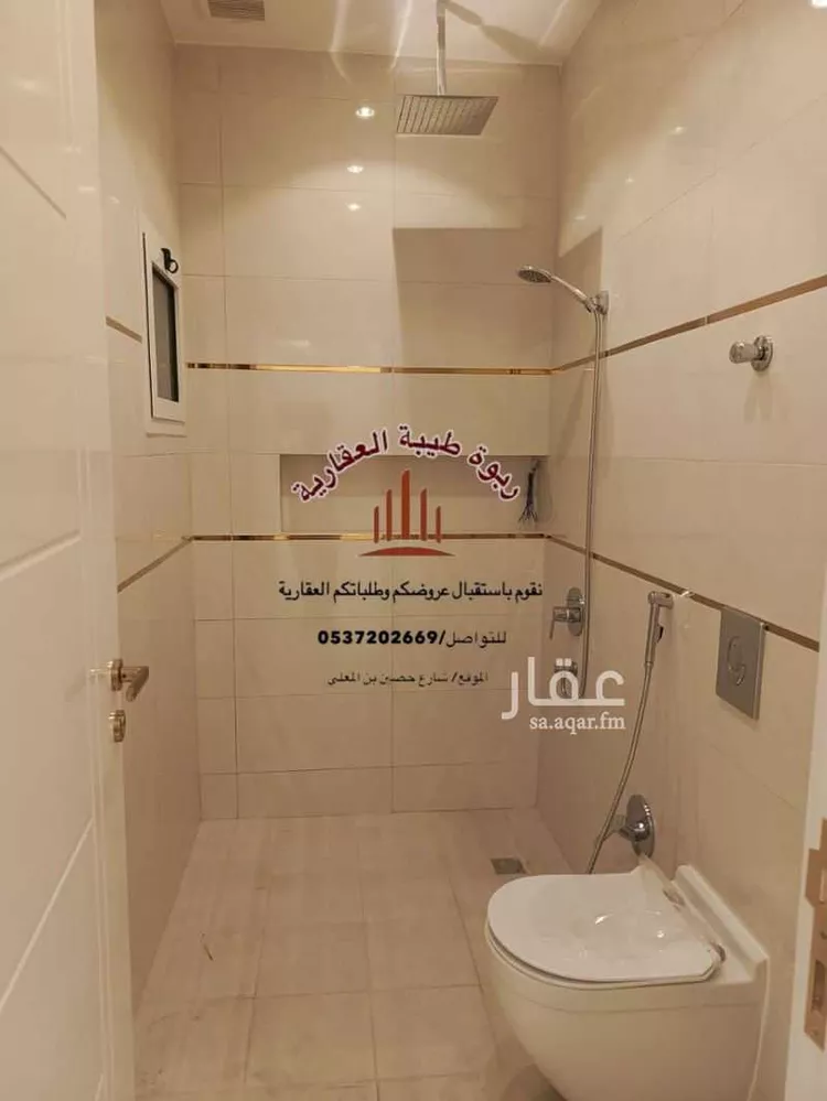 شقة للإيجار في شارع جبلة ابن اسيره, حي بنى بياضة, مدينة المدينة المنورة, منطقة المدينة المنورة