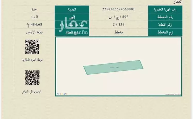 أرض للبيع في ذهبان ، جدة صورة 2