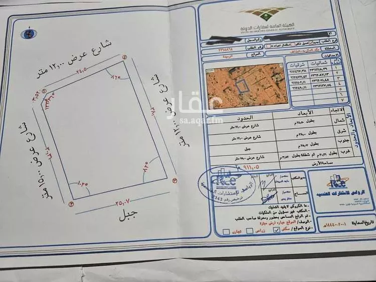 Land for Sale in Taif Jubrah