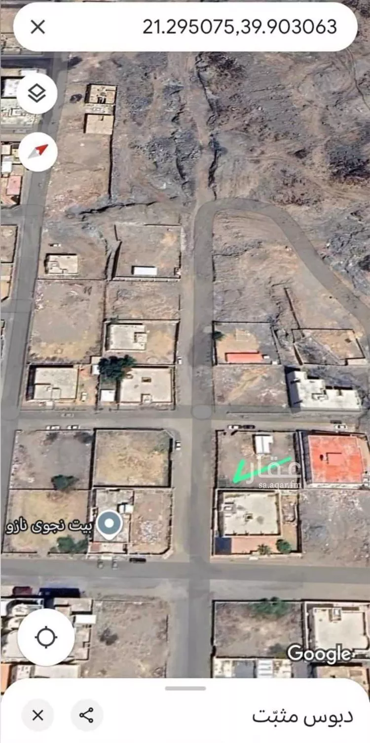 أرض للبيع في شارع شارع 167 الحسينية 2, حي الهجلة الجديد, مدينة مكة المكرمة, منطقة مكة المكرمة