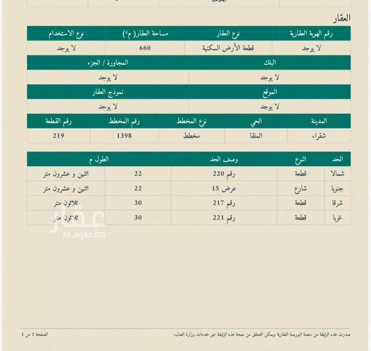 Land for Sale in Shaqra Alwaqef صورة 3