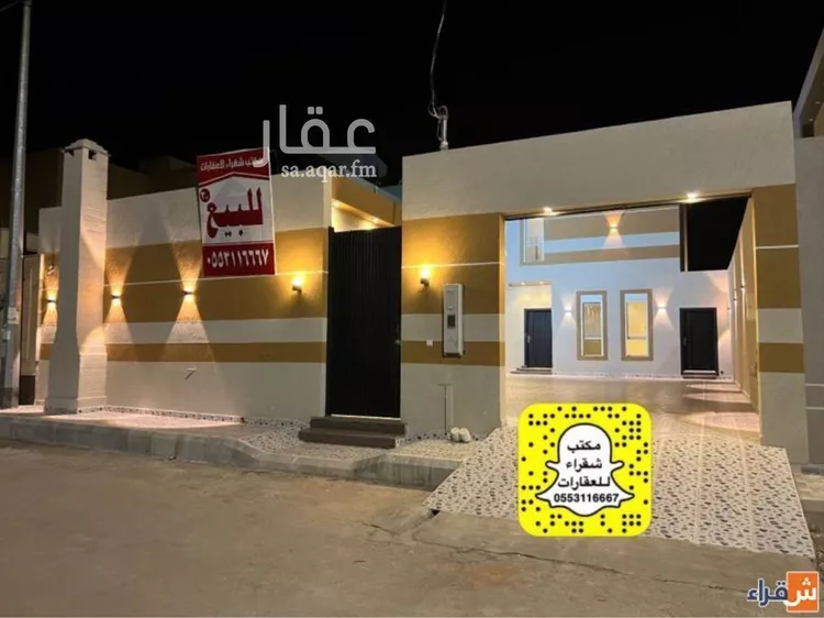 فيلا للبيع في شارع الروابي 20, حي الروابي, مدينة شقراء, منطقة الرياض صورة 3
