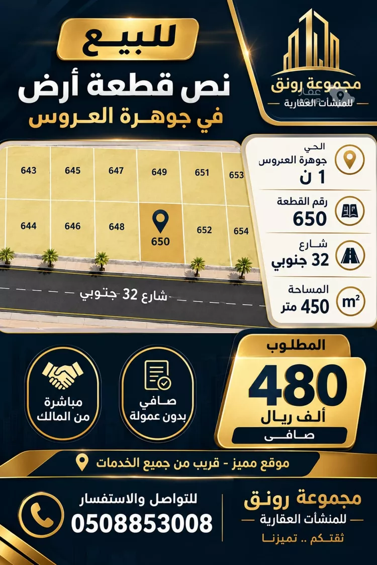 Land for Sale in Jeddah Al Sawari