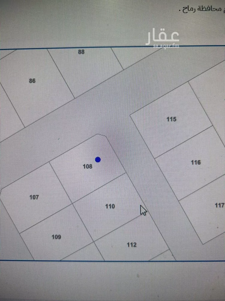 أرض للبيع في شارع السلام 78, حي السلام, مدينة رماح, منطقة الرياض صورة 2