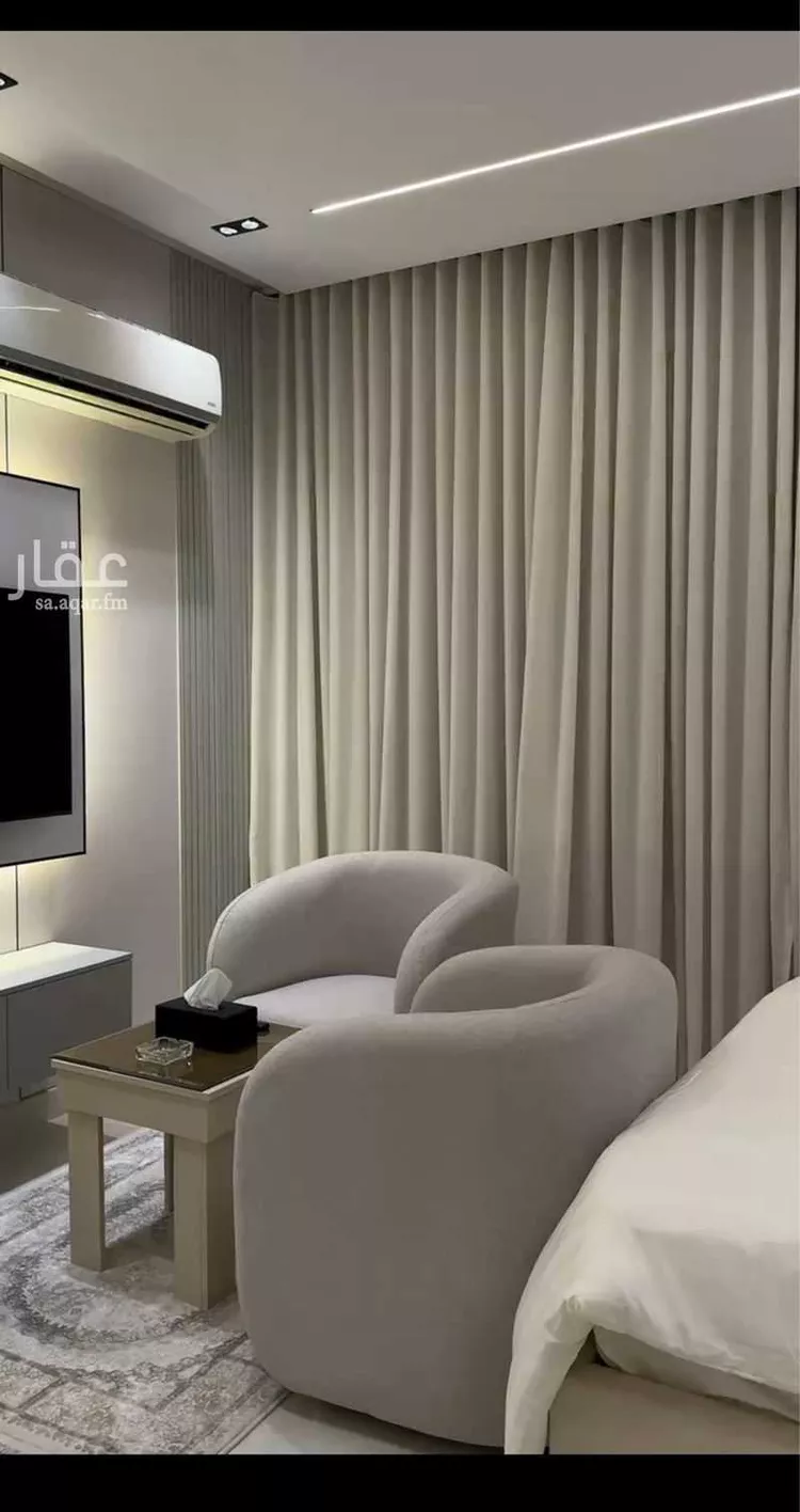 استديو مفروش للحجز في شارع الدهناء ، حي الملقا ، الرياض ، منطقة الرياض صورة 3