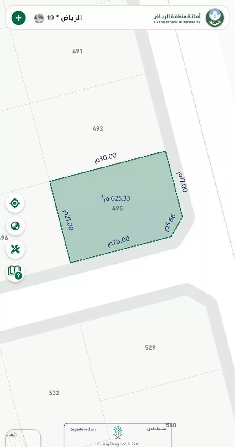 أرض للبيع في شارع الخالدية 16, حي الخالدية, مدينة القويعية - الرويضة, منطقة الرياض صورة 4