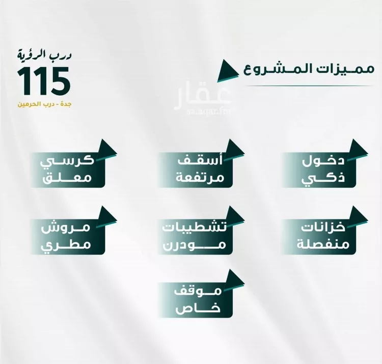 شقة للبيع في شارع ابو ذر الغفاري, حي الفيحاء, مدينة جدة, منطقة مكة المكرمة صورة 2