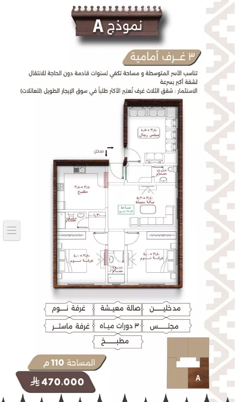 شقة للبيع في شارع اكتل بن شماخ, حي النعيم, مدينة جدة, منطقة مكة المكرمة صورة 2