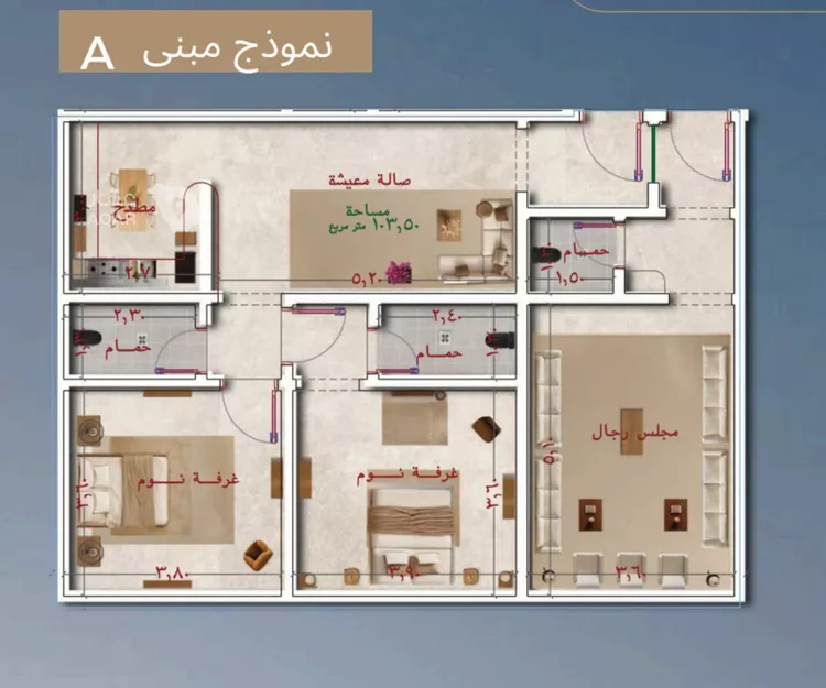 شقة للبيع في شارع قاسيون, حي الياقوت, مدينة جدة, منطقة مكة المكرمة 2