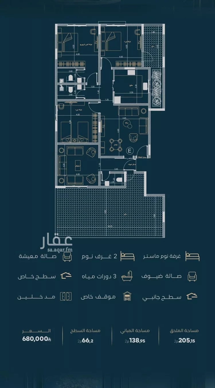 شقة للبيع في شارع الموصلي, حي الفيصلية, مدينة جدة, منطقة مكة المكرمة صورة 2