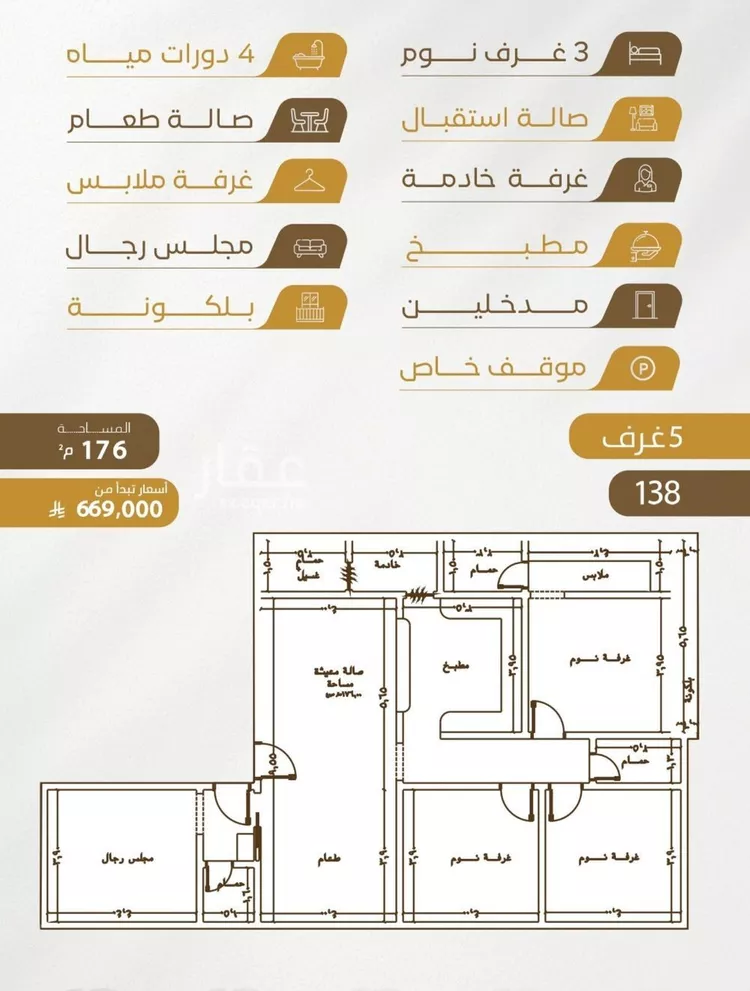 شقة للبيع في شارع سهل بن حنيف, حي الورود, مدينة جدة, منطقة مكة المكرمة صورة 2