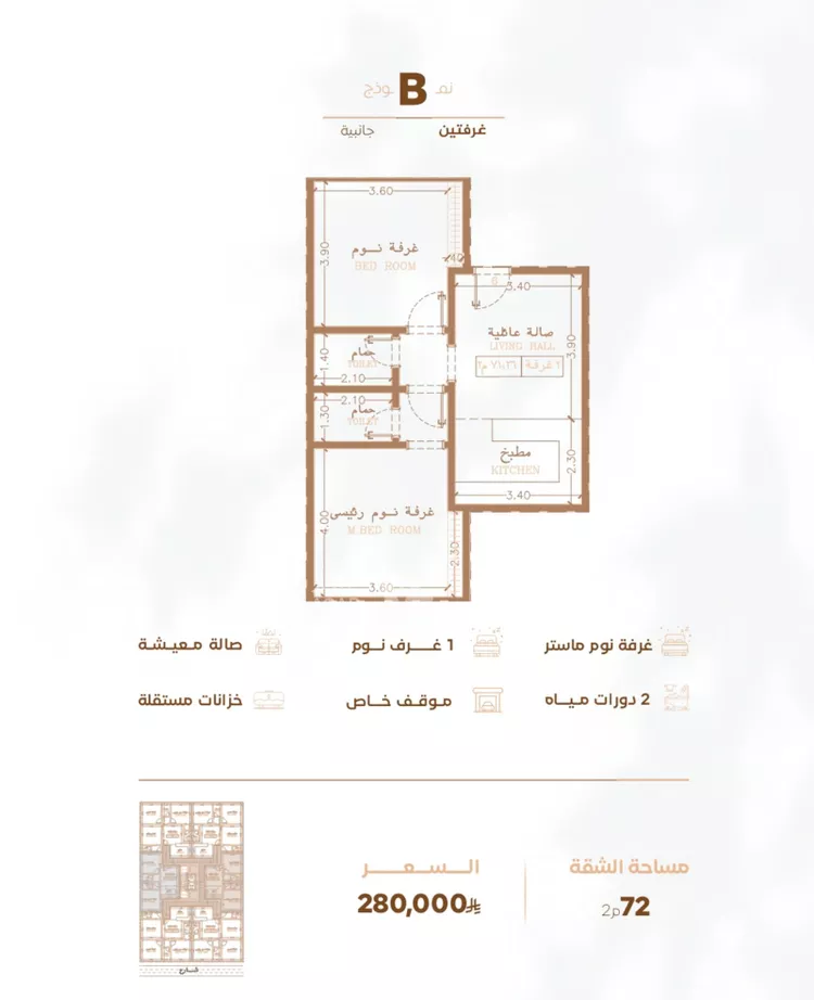 شقة للبيع في شارع أبي القاسم الأنصاري, حي الربوة, مدينة جدة, منطقة مكة المكرمة 2