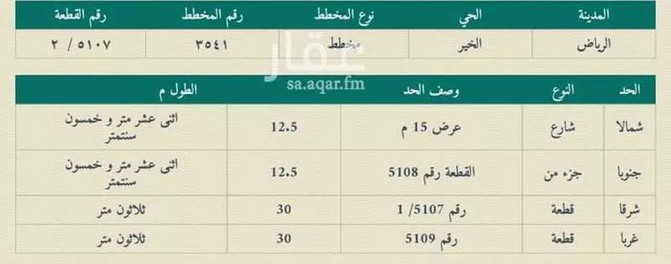 أرض للبيع في شارع لا يوجد, حي الخير, مدينة الرياض, منطقة الرياض صورة 2
