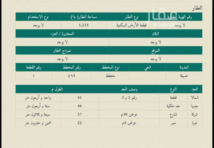 Land for Sale in Shaqra Ar Rahbah
