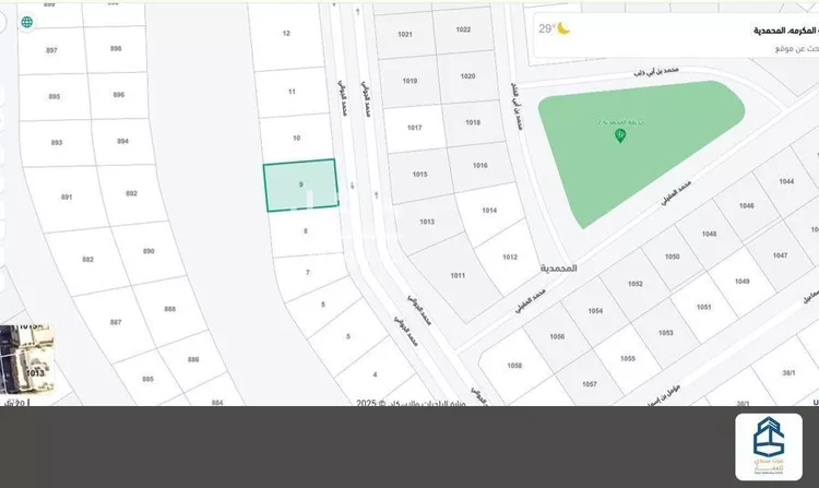 أرض للبيع في شارع محمد الجواني, حي المحمدية, مدينة مكة المكرمة, منطقة مكة المكرمة صورة 2