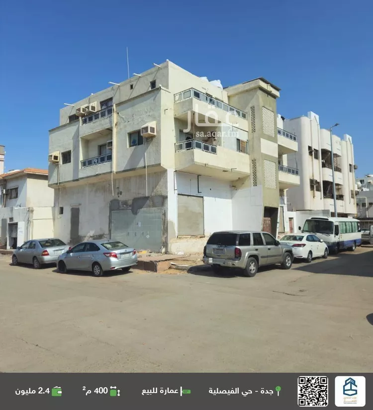 عمارة للبيع في شارع عبدالله بن نصير, حي الفيصلية, مدينة جدة, منطقة مكة المكرمة