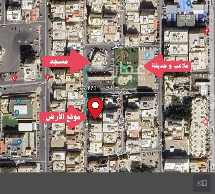 أرض للبيع في شارع الإستطلاع, حي النهضة, مدينة جدة, منطقة مكة المكرمة صورة 4