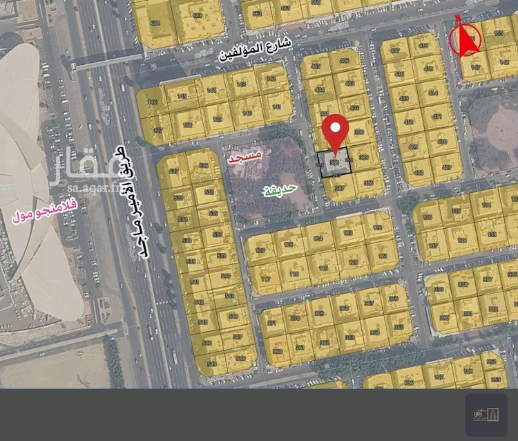 أرض للبيع في شارع ابن مزاحم, حي العزيزية, مدينة جدة, منطقة مكة المكرمة