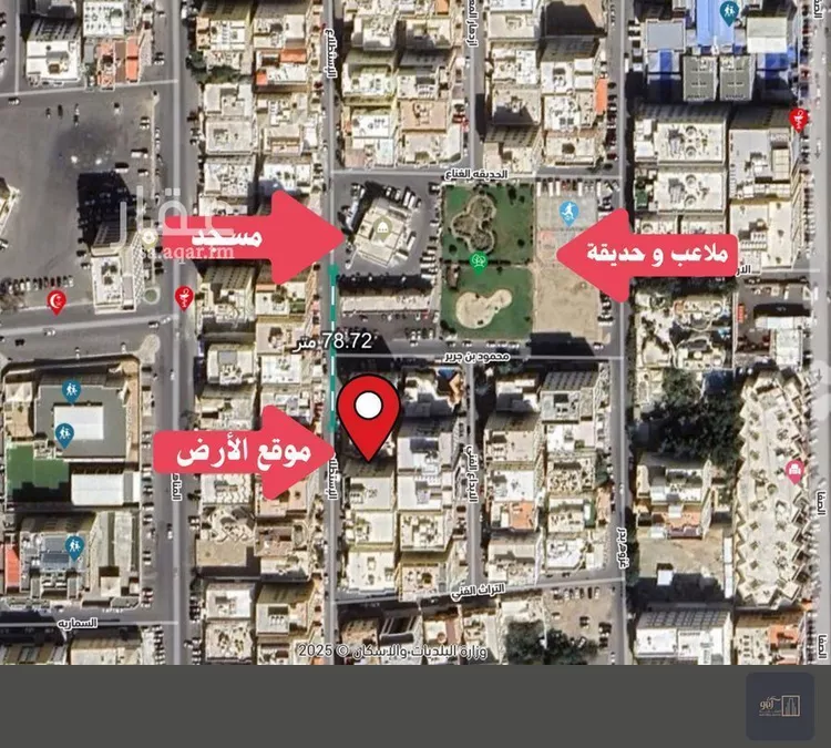 أرض للبيع في شارع الإستطلاع, حي النهضة, مدينة جدة, منطقة مكة المكرمة صورة 4