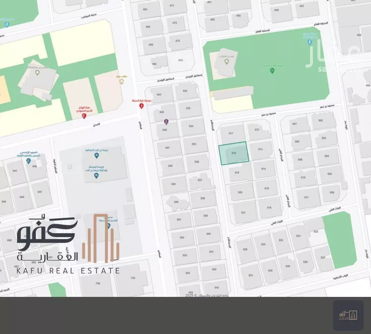 أرض للبيع في شارع الإستطلاع, حي النهضة, مدينة جدة, منطقة مكة المكرمة صورة 2