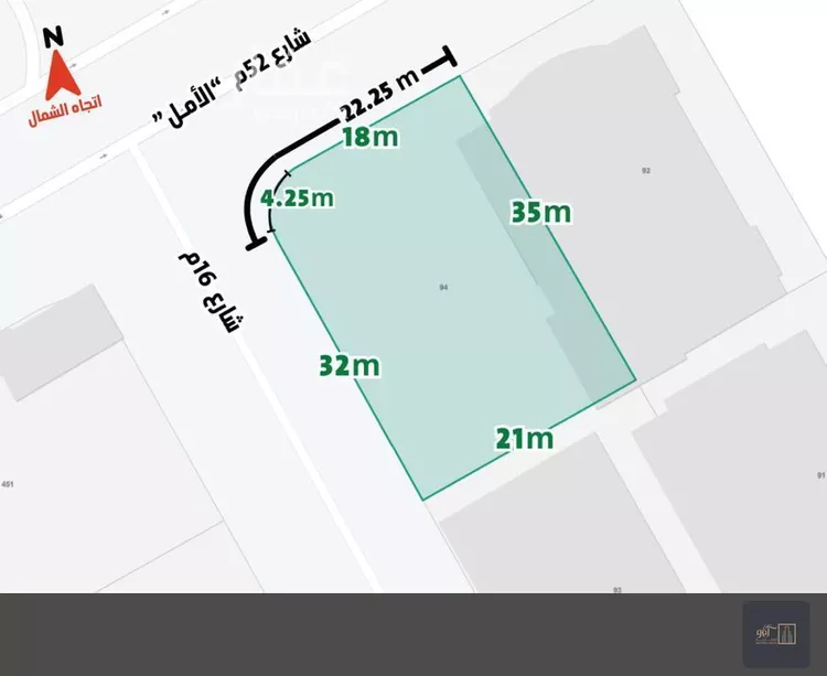 أرض للبيع في شارع الأمل, حي النزهة, مدينة جدة, منطقة مكة المكرمة صورة 5