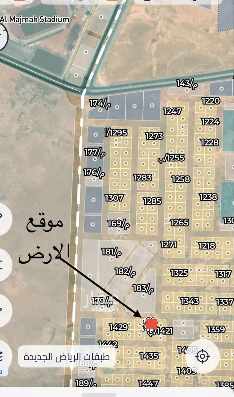أرض للبيع في شارع لا يوجد, حي الياسمين, مدينة المجمعة, منطقة الرياض