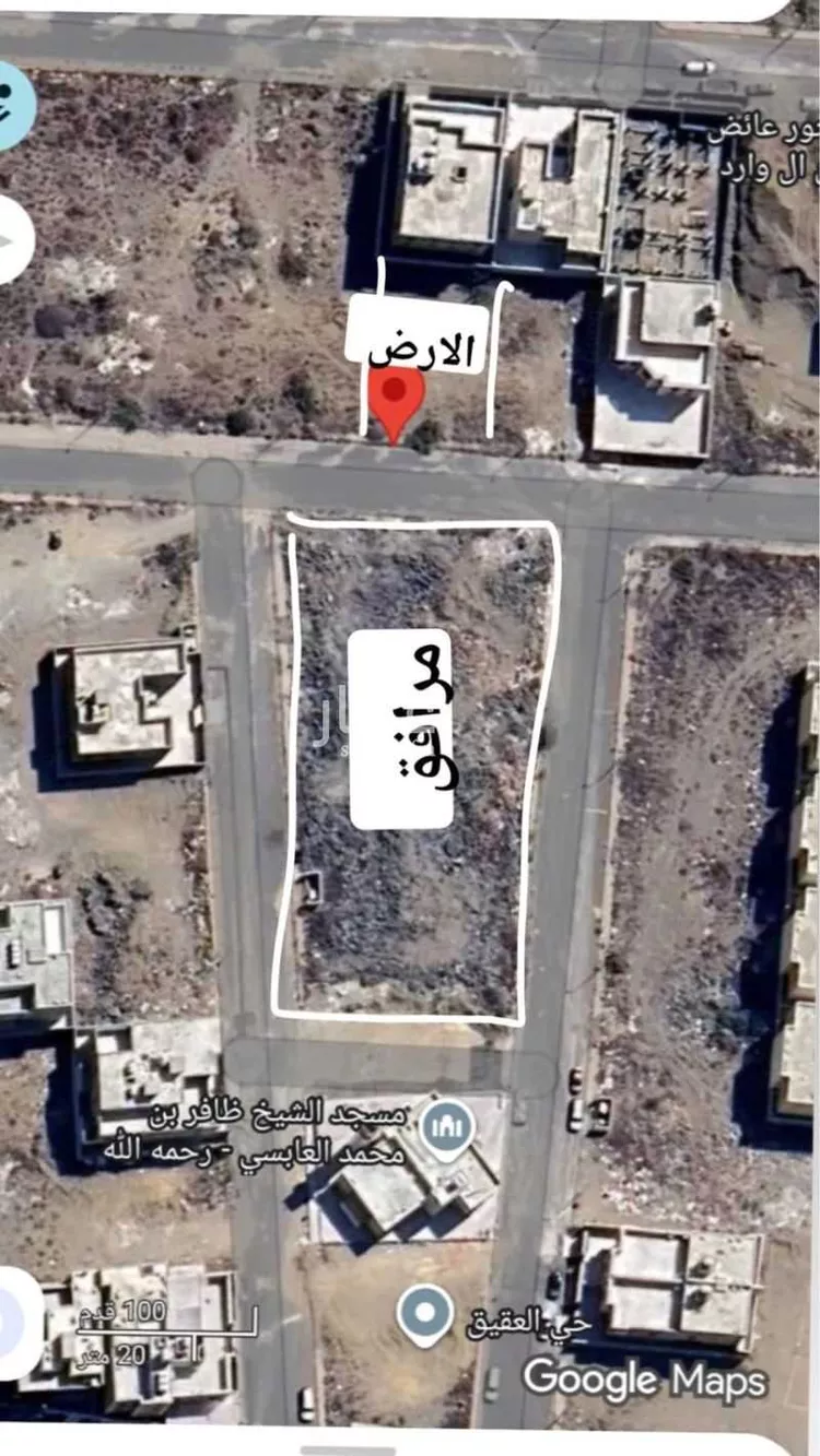 أرض للبيع في شارع الشموس, حي العقيق, مدينة أبها, منطقة عسير صورة 3