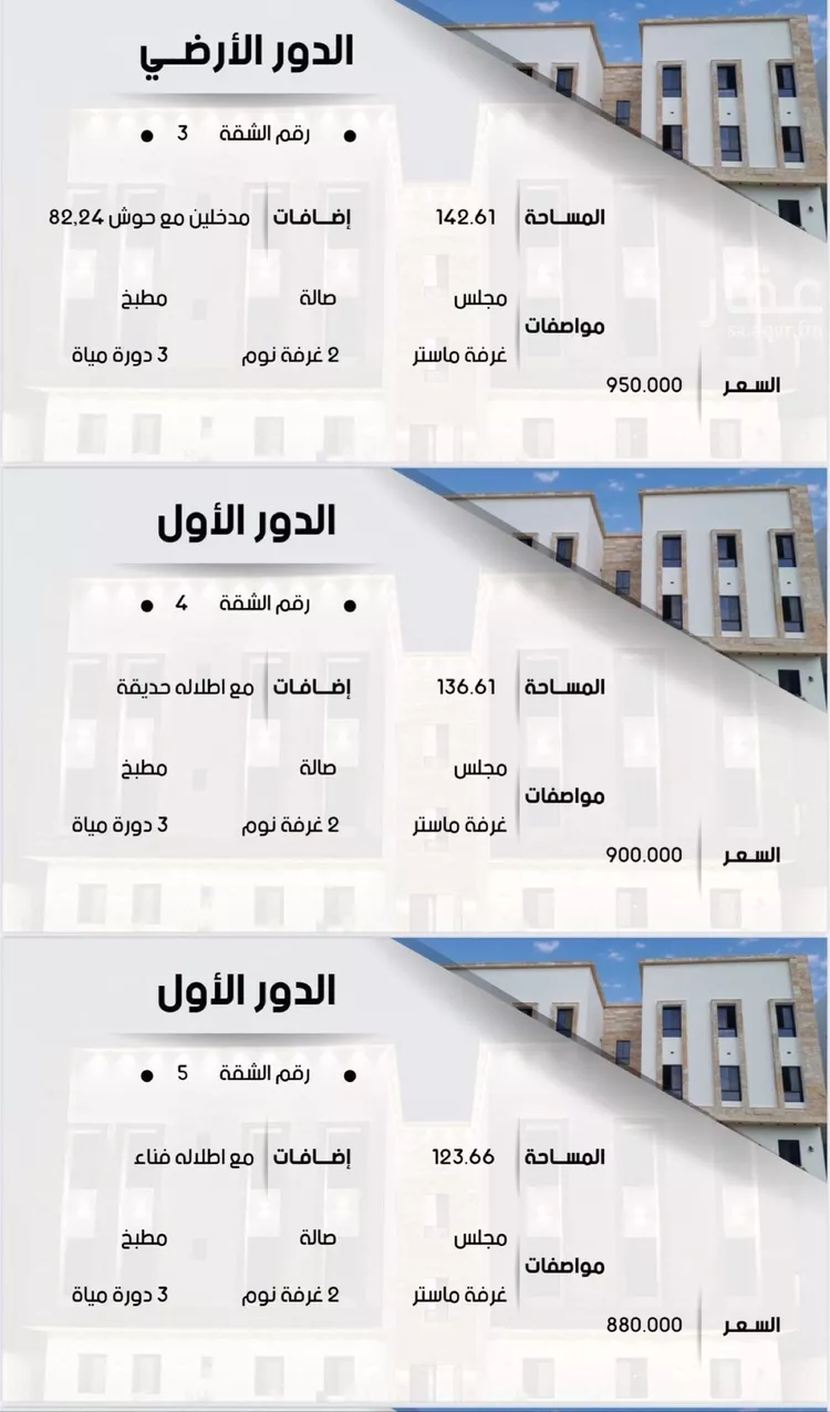 شقة للبيع في شارع خيبر, حي ظهرة لبن, مدينة الرياض, منطقة الرياض صورة 3