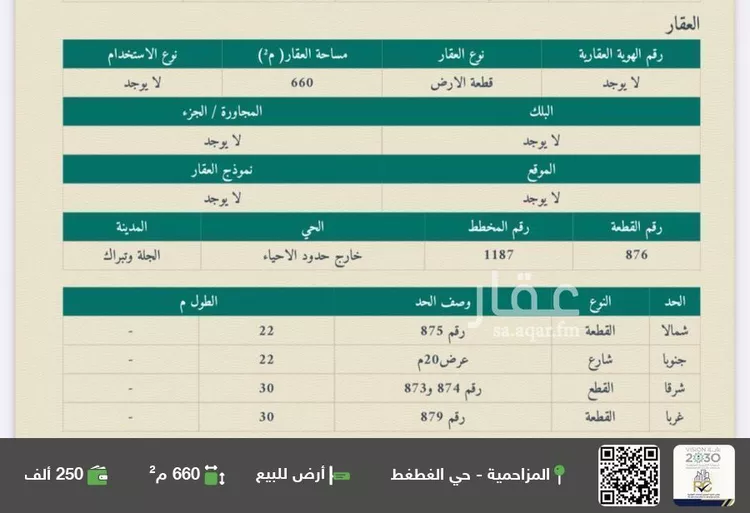 أرض للبيع في شارع الجلة وتبراك, مدينة الجلة, منطقة الرياض