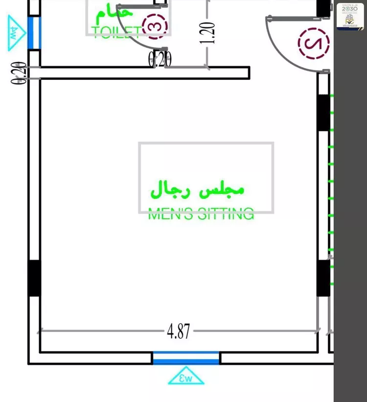 شقة للإيجار في شارع الزراع بن عامر, حي عكاظ, مدينة الرياض, منطقة الرياض صورة 5