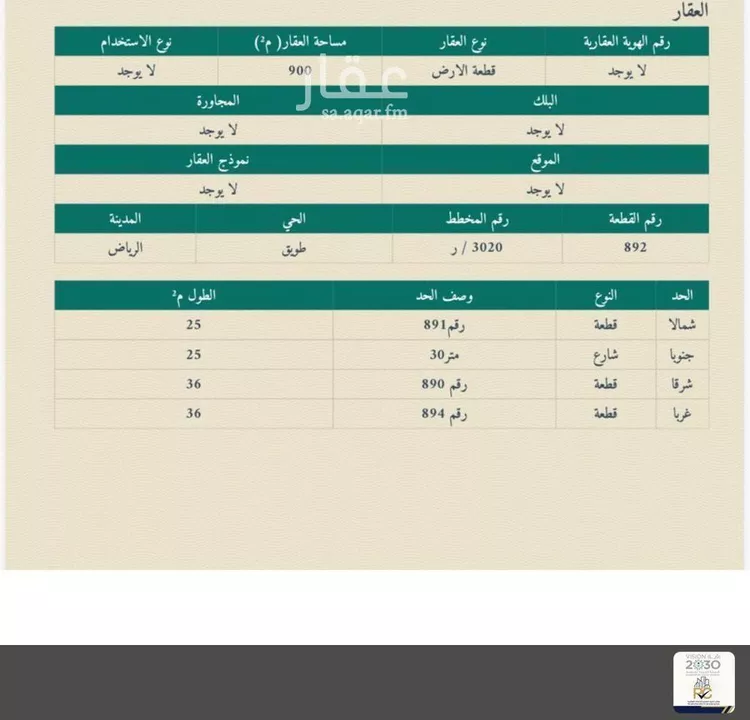 أرض للإيجار في شارع تلمسان, حي طويق, مدينة الرياض, منطقة الرياض صورة 4