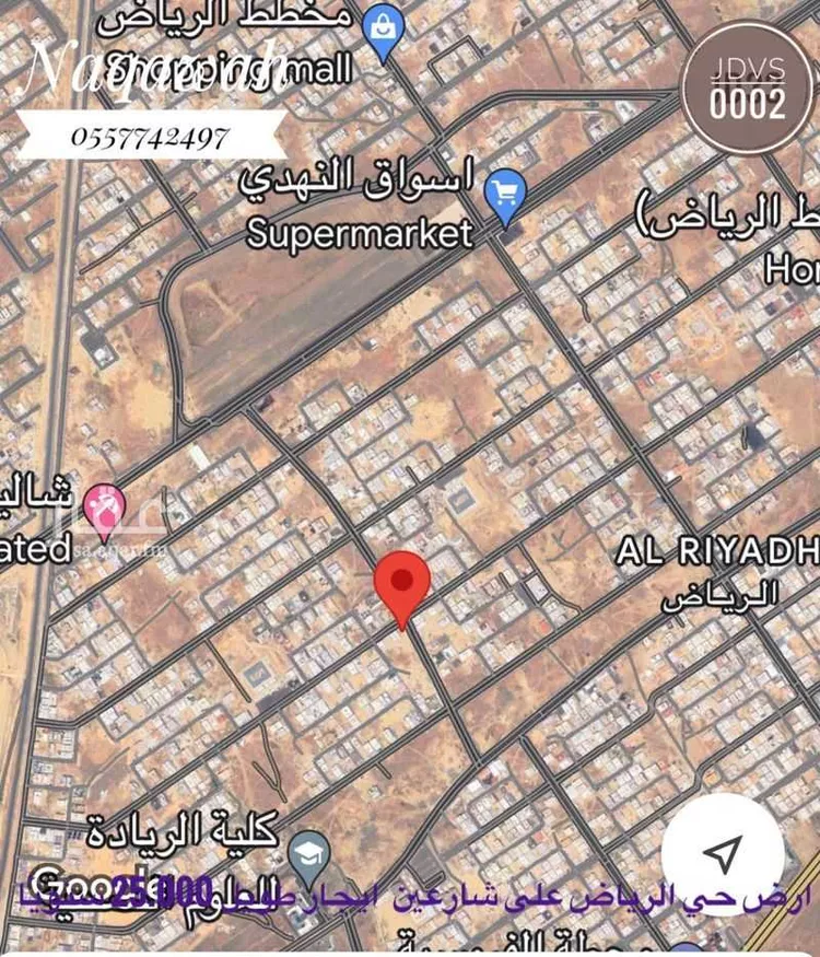 أرض للإيجار في شارع موسى سعد موسى الناشبي, حي الرياض, مدينة جدة, منطقة مكة المكرمة صورة 2