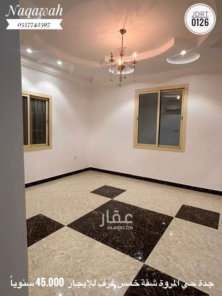 شقة للإيجار في شارع محمد بن علي بن ابي طالب, حي المروة, مدينة جدة, منطقة مكة المكرمة صورة 4