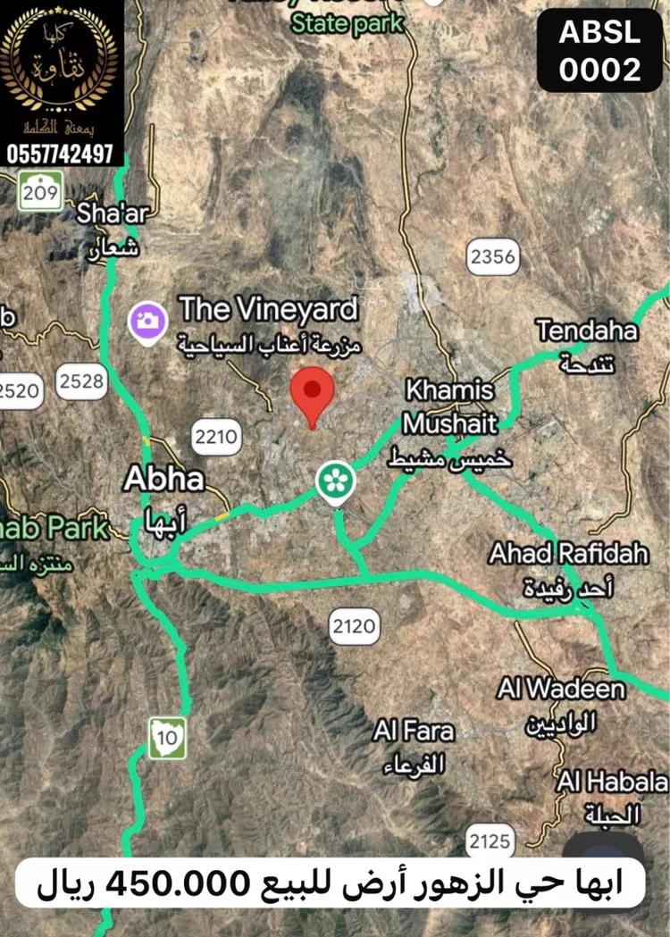 Land for Sale in Khamis Mushait Ar Rabie صورة 4