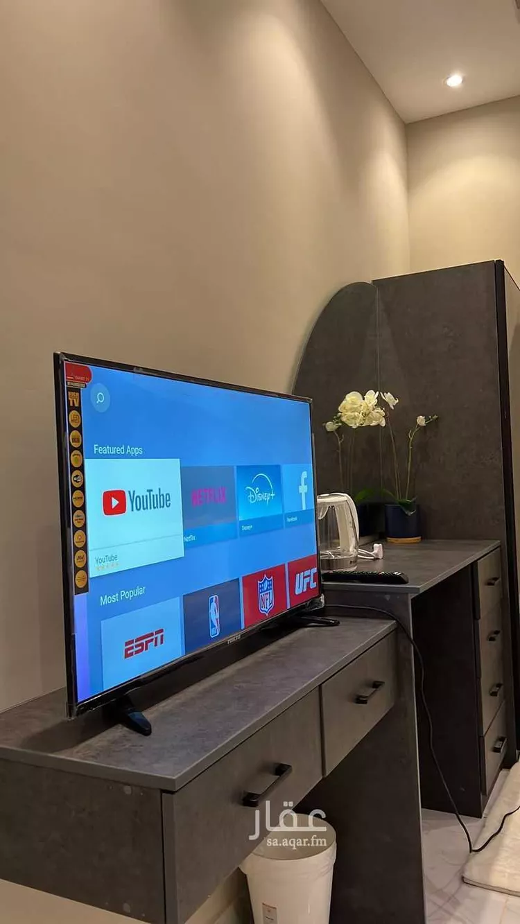استديو مفروش للحجز في شارع يحيى بن بكير, حي حطين, الرياض صورة 2