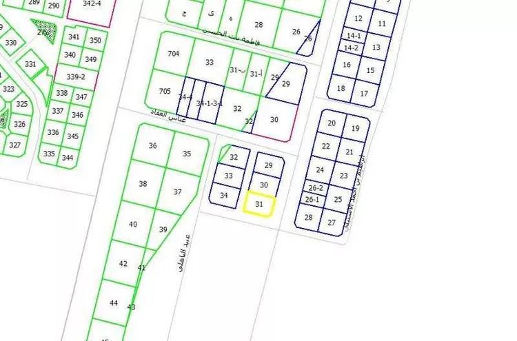 أرض للبيع في حي الجماوات, مدينة المدينة المنورة, منطقة المدينة المنورة صورة 2