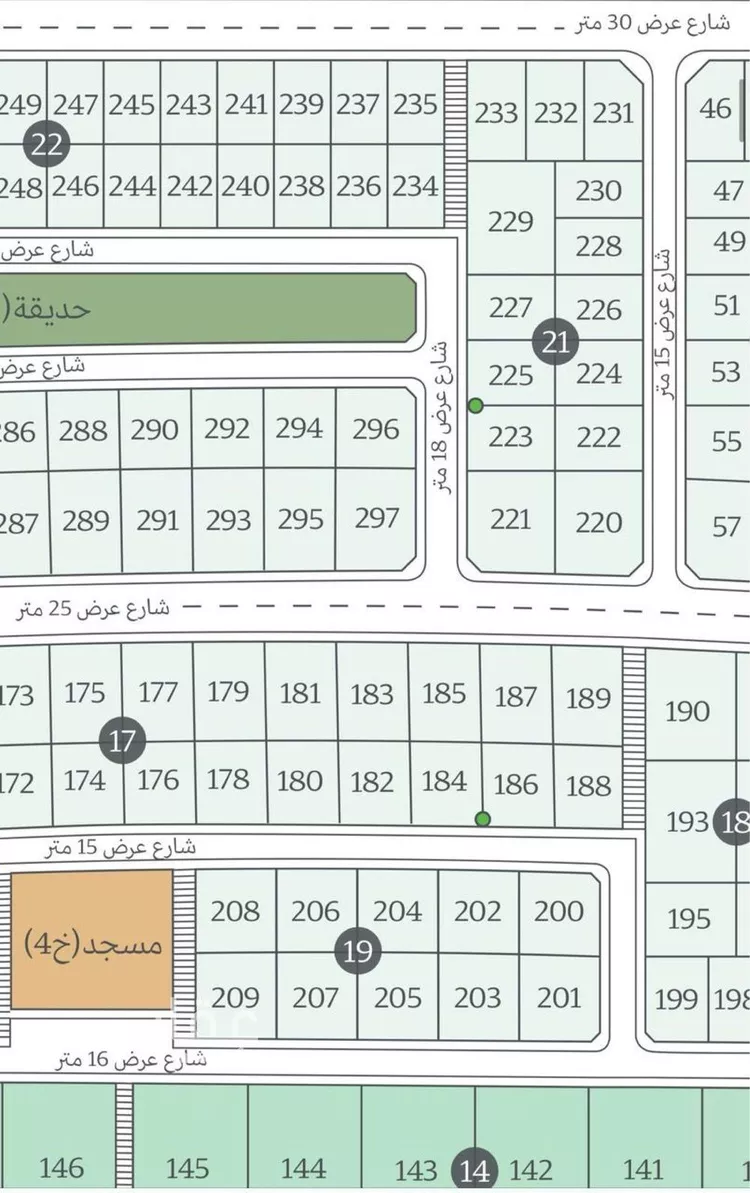 أرض للبيع في شارع التيسيير, حي الشعلة, مدينة الدمام, المنطقة الشرقية