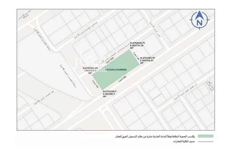 أرض للبيع في شارع الشيخ عبدالعزيز بن عبدالرحمن بن بشر, حي الخليج, مدينة الرياض, منطقة الرياض صورة 3
