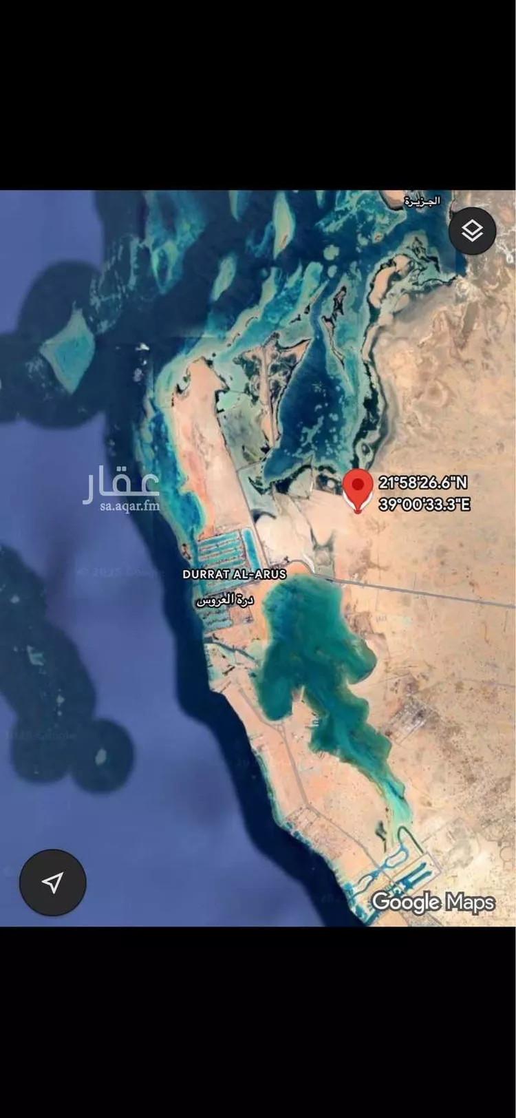 أرض للبيع في شارع 3921395, حي الجزيرة, مدينة جدة, منطقة مكة المكرمة