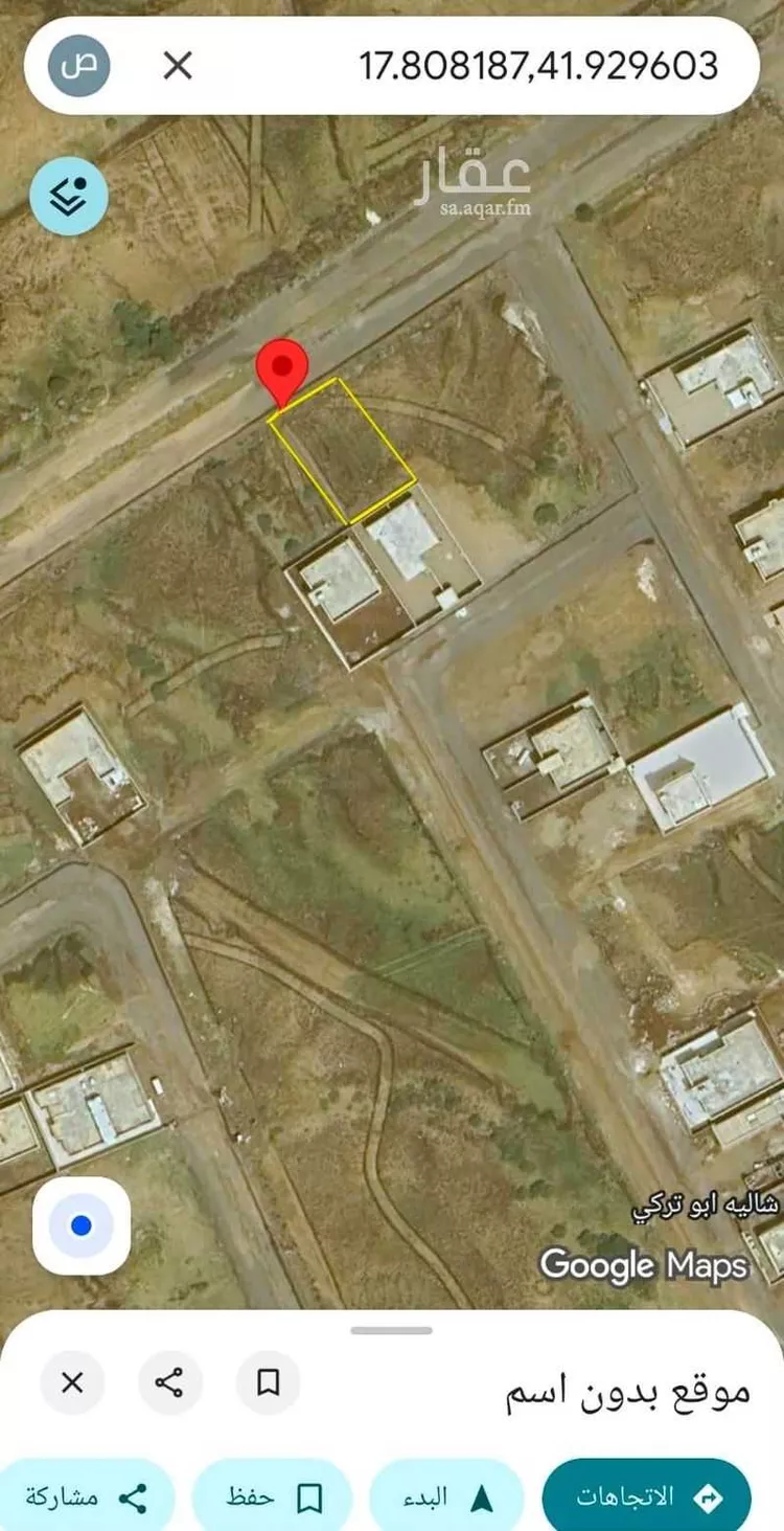 أرض للبيع في شارع الشهيد هادي علي عسيري, حي الحريضه, مدينة الحريضه, منطقة عسير