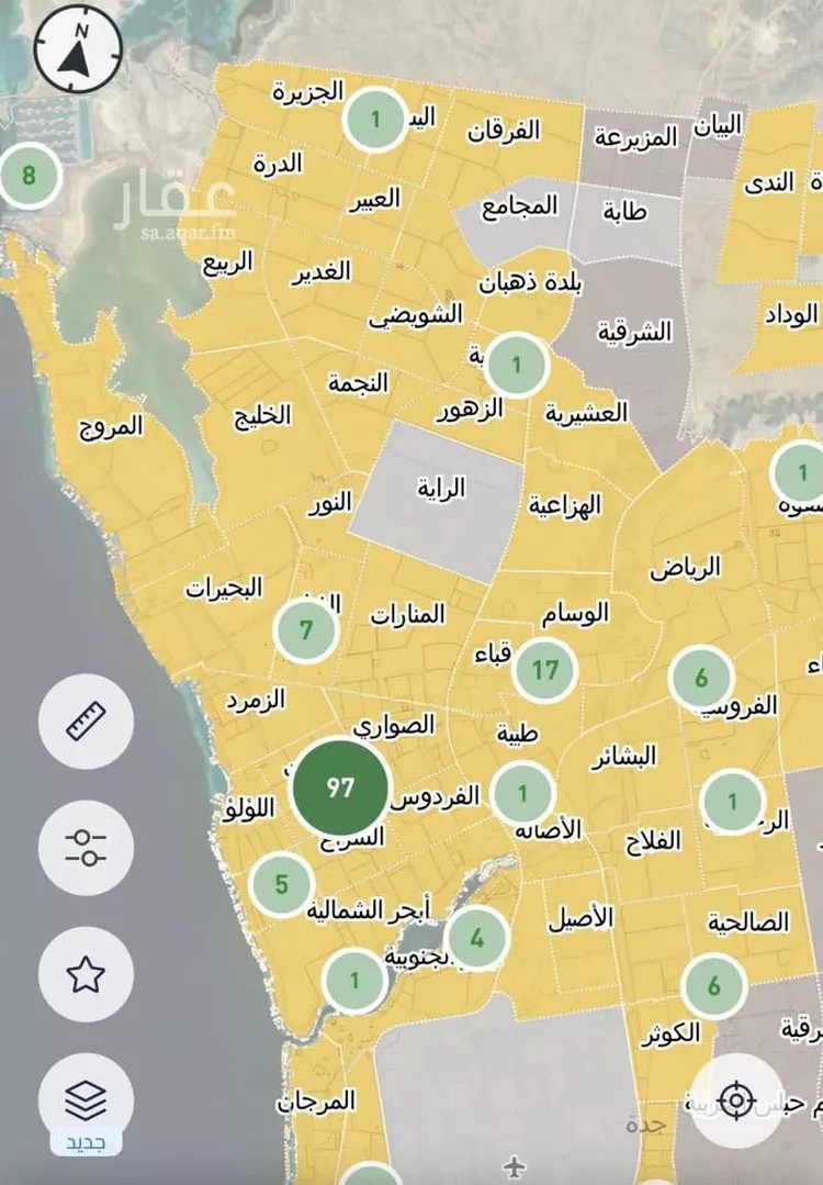 أرض للبيع في شارع 485, حي البيان, مدينة جدة, منطقة مكة المكرمة صورة 2
