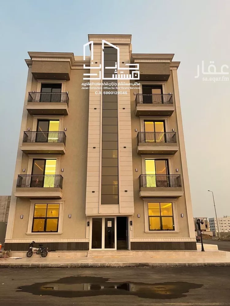 شقة للبيع في شارع رقية بنت الرسول, حي الرحاب 2, مدينة جازان, منطقة جازان