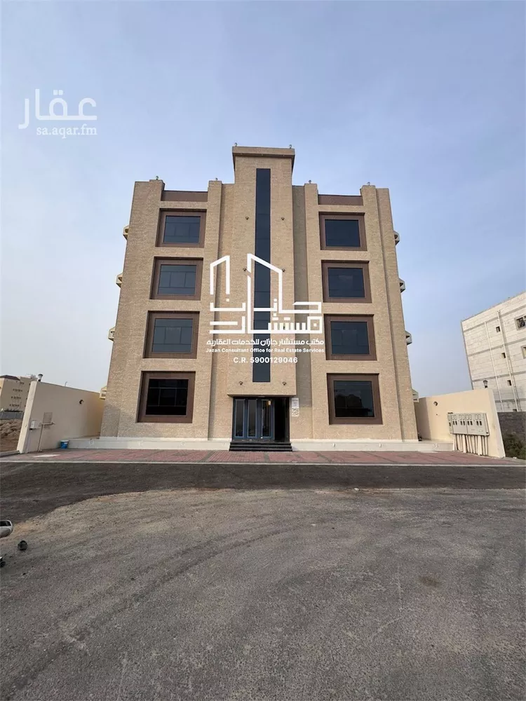 شقة للبيع في شارع شارع عمر بن عبد العزيز , حي الرحاب 1, مدينة جازان, منطقة جازان
