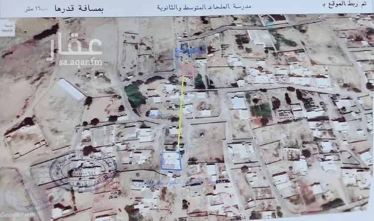 أرض للبيع في شارع الملحاء الجديده 1480 ، الملحاء ، صبيا