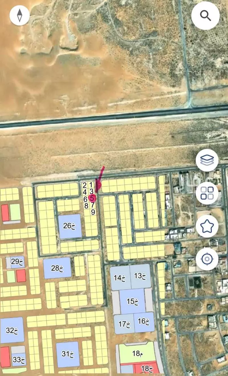 أرض للبيع في مدينة بقيق, المنطقة الشرقية صورة 2