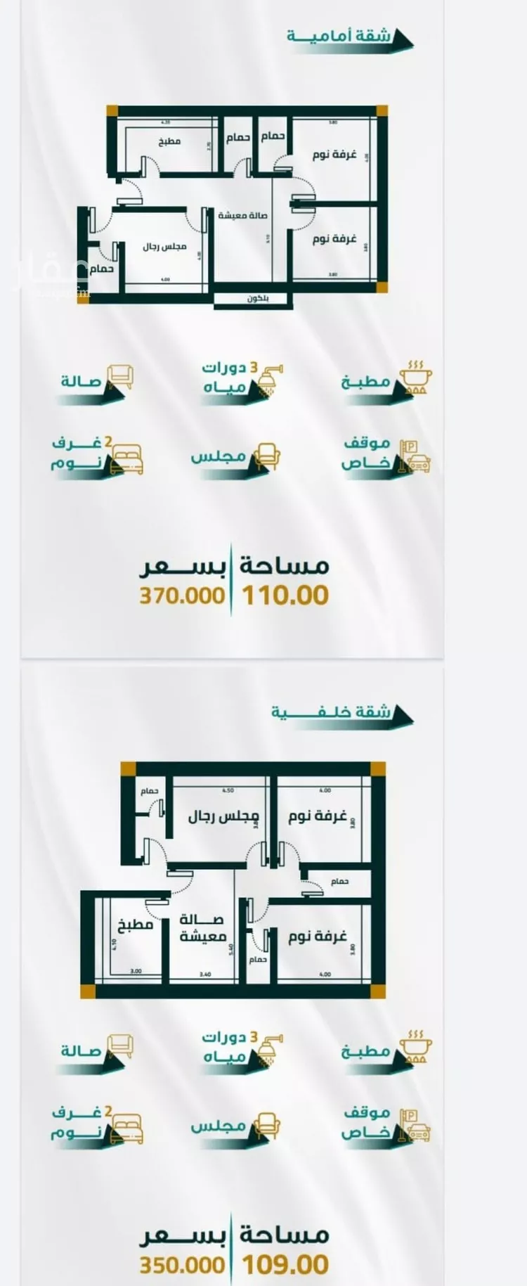 شقة للبيع في شارع ابو ذر الغفاري, حي الفيحاء, مدينة جدة, منطقة مكة المكرمة صورة 4